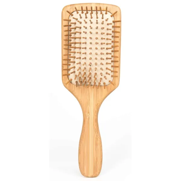 Brosse à cheveux bambou carre - redberry